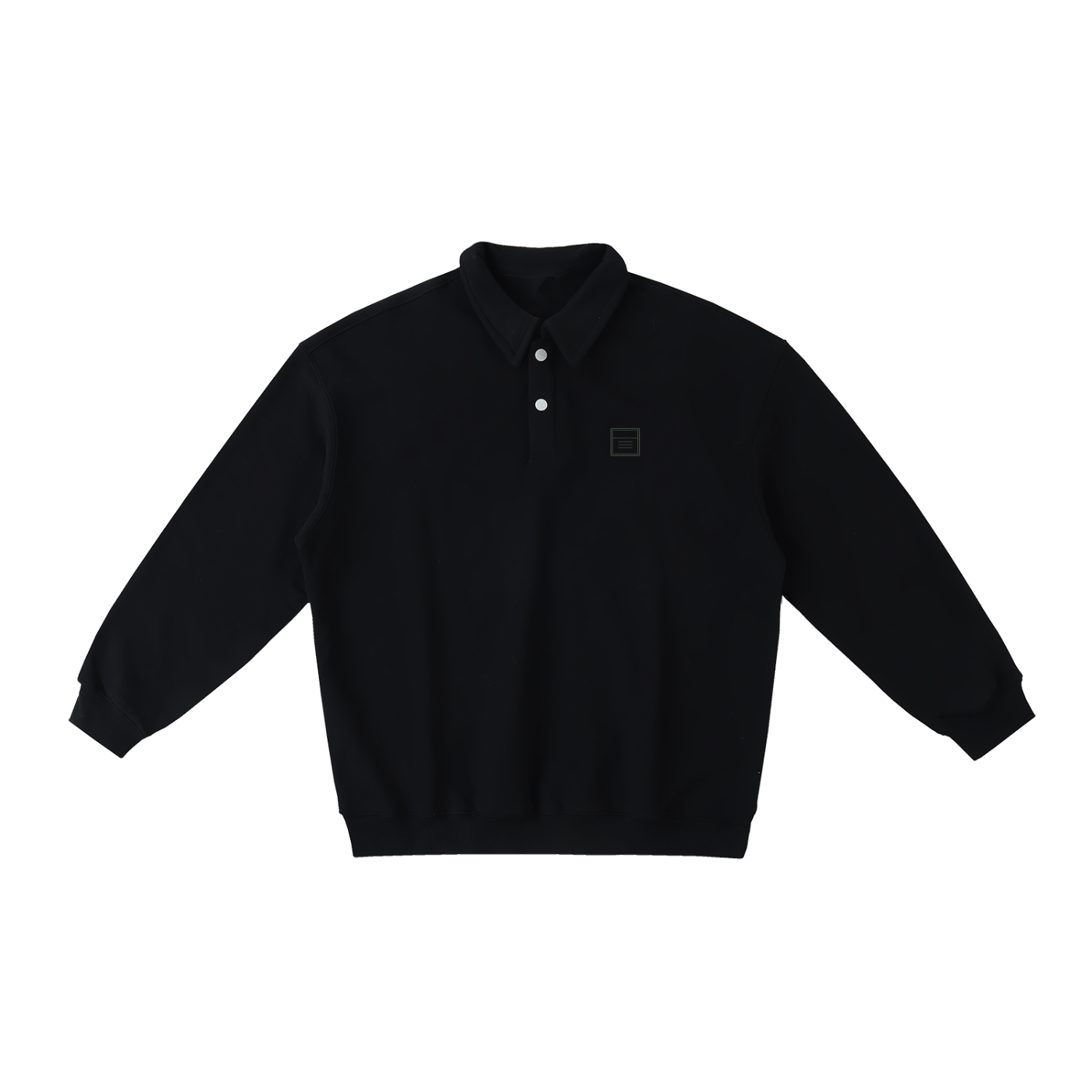 Tally Heavyweight Polo-Collar Sweatshirt