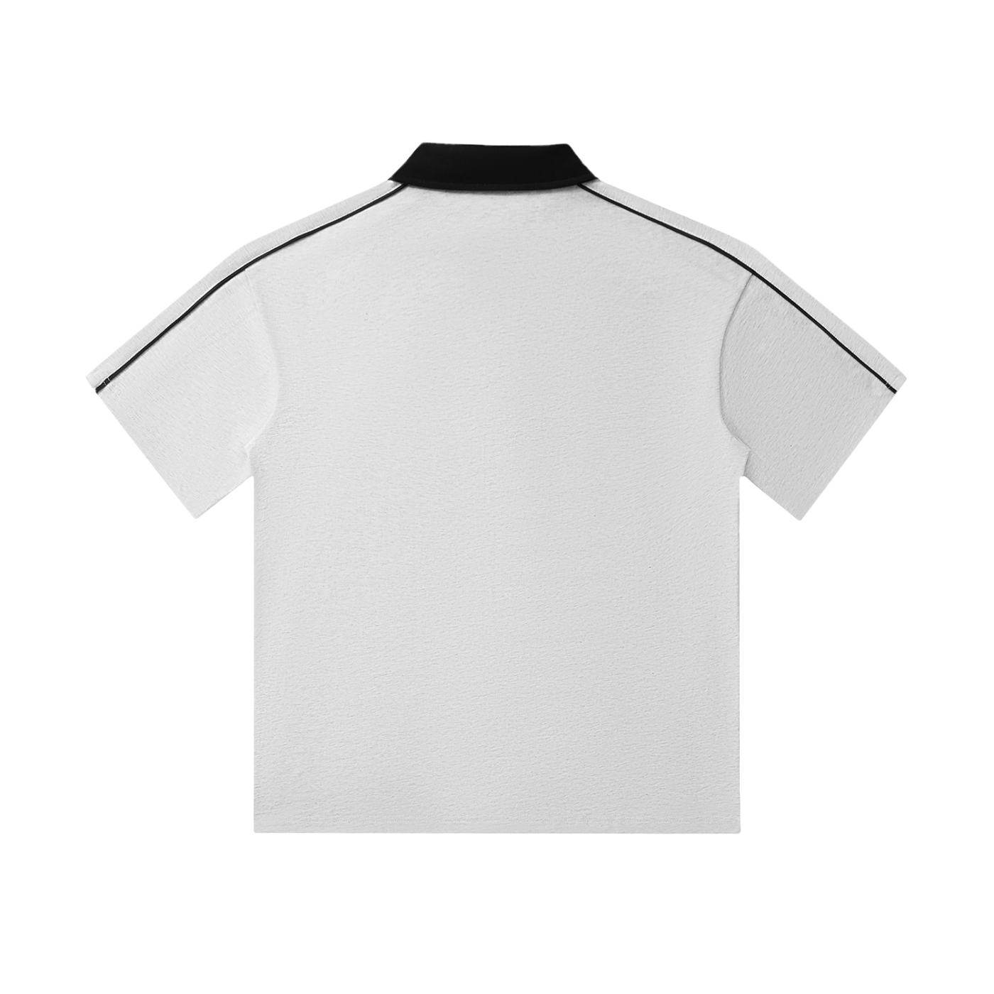 Tally Contrast Collar Short-Sleeve Polo Shirt
