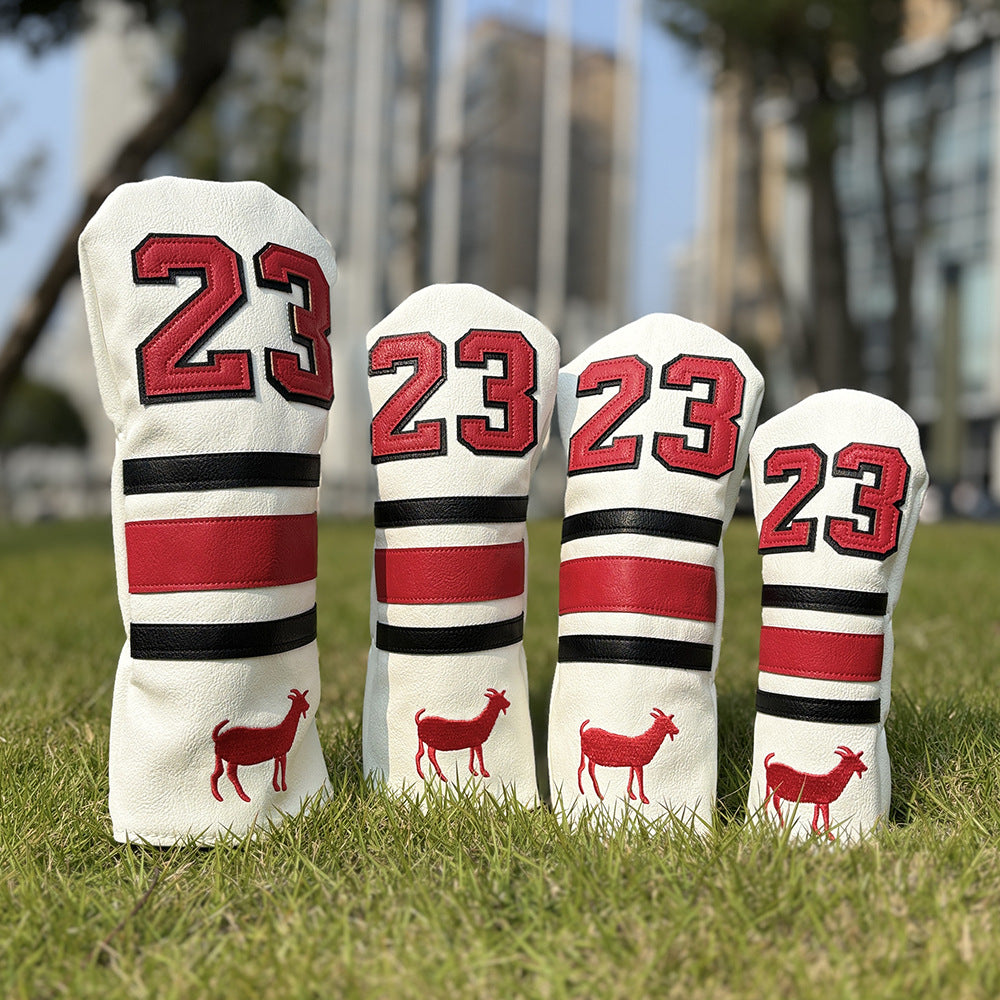 Ram No 1 Fairway Chicken Drumstick Wooden Pole Sets Square Putter Iron Head Golf Club Sleeve