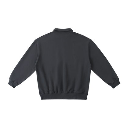 Tally Heavyweight Polo-Collar Sweatshirt