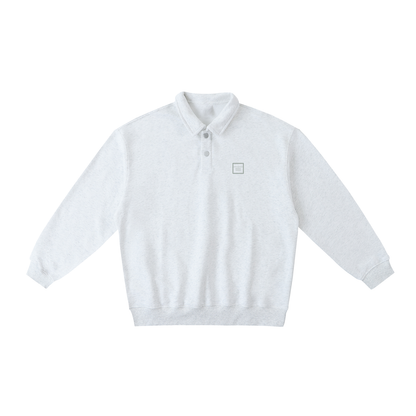 Tally Heavyweight Polo-Collar Sweatshirt