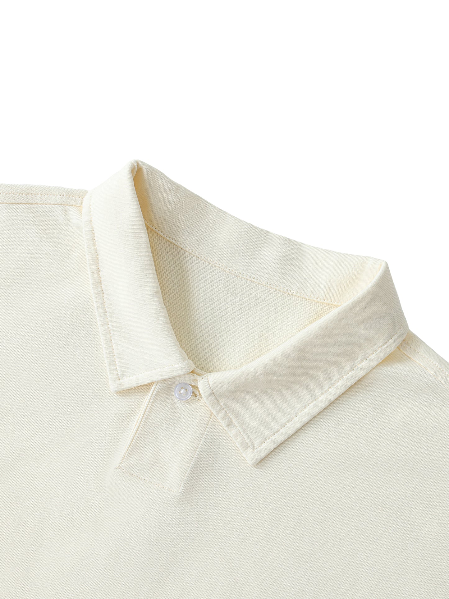 Tally Loose Cotton Short-Sleeve Polo Shirt