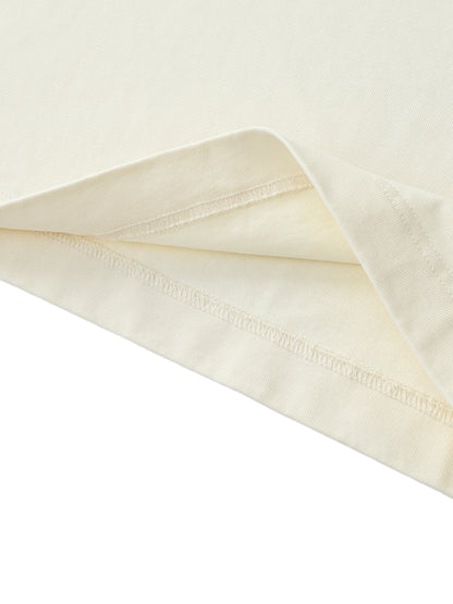 Tally Loose Cotton Short-Sleeve Polo Shirt